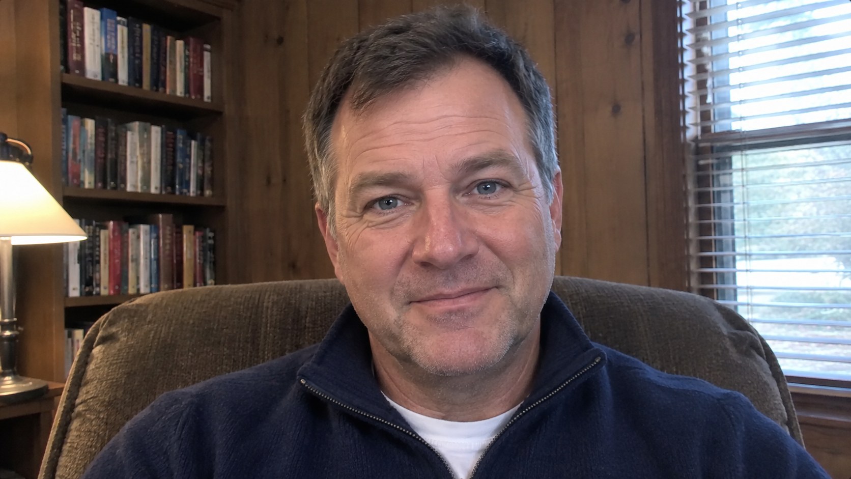 Ray Colby at home in Michigan